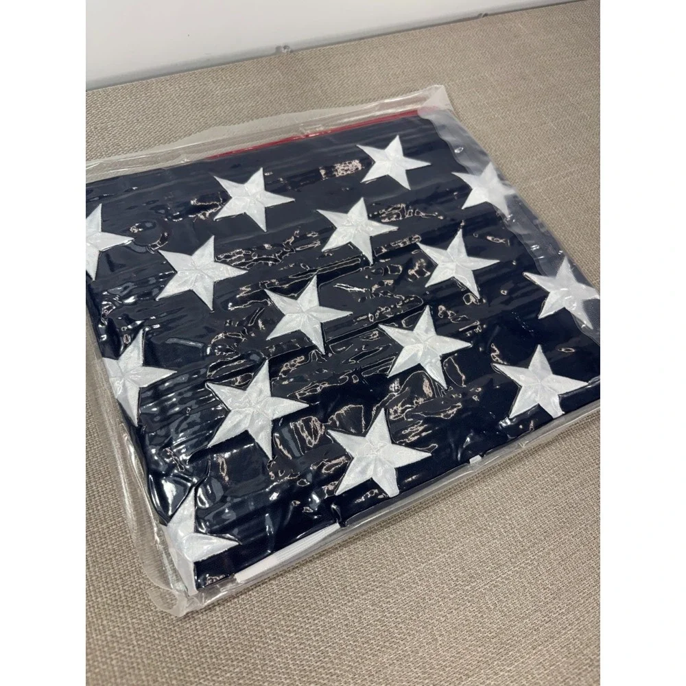 NWT American Flag Sealed 3 X 5 Polyester Durable Never Opened